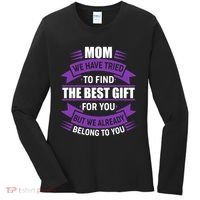 Mom The Best Gift For You Women's Long Sleeve Shirt thumb 0