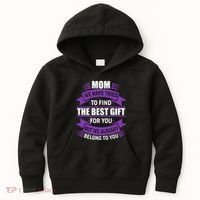 Mom The Best Gift For You Kids Hoodie thumb 0