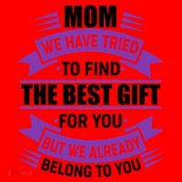Mom The Best Gift For You Santa Hat thumb 1