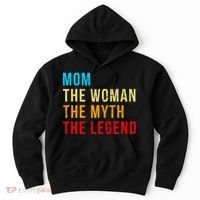 Mom The Woman The Myth The Legend Hoodie thumb 0