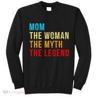 Mom The Woman The Myth The Legend Sweatshirt thumb 0