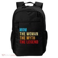 Mom The Woman The Myth The Legend Backpack thumb 0