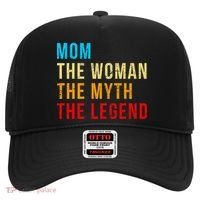 Mom The Woman The Myth The Legend Hat thumb 0