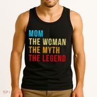 Mom The Woman The Myth The Legend Tank Top thumb 3