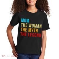 Mom The Woman The Myth The Legend Kids T-Shirt thumb 2