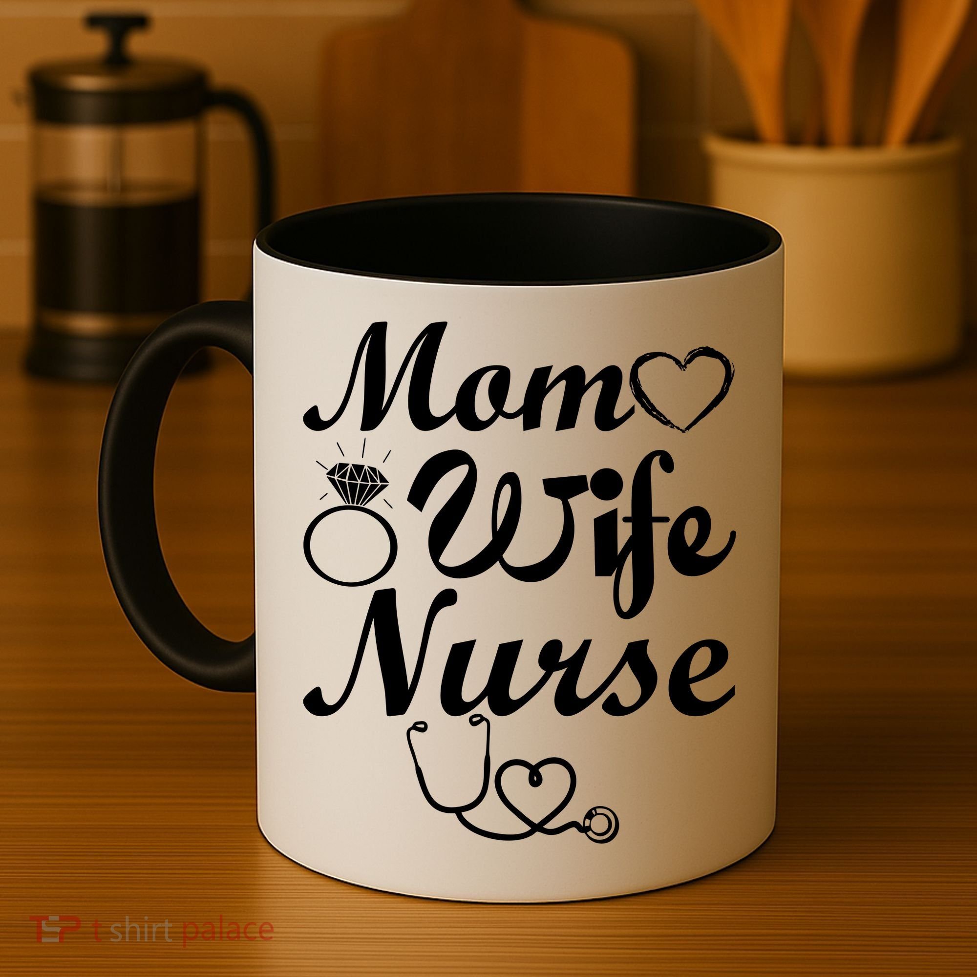 Mom Wife Nurse Coffee Mug