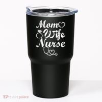Mom Wife Nurse Tumbler thumb 0
