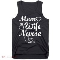 Mom Wife Nurse Tank Top thumb 0