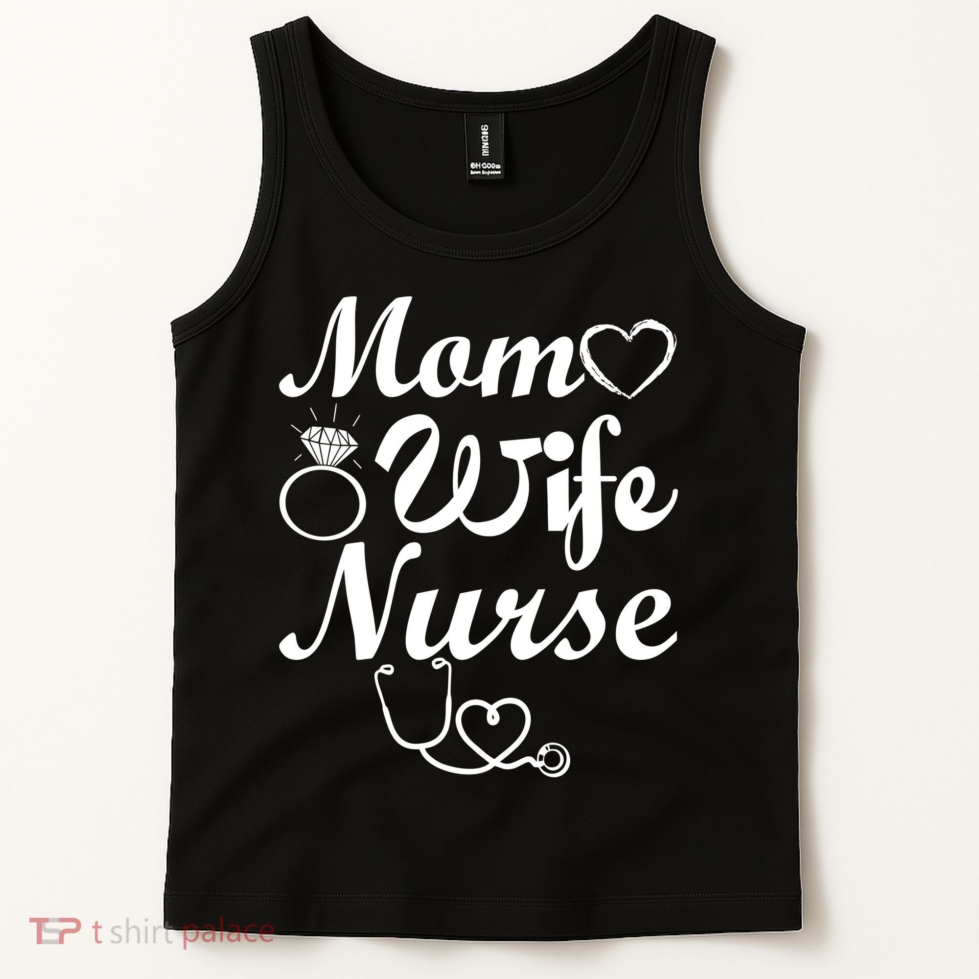 Mom Wife Nurse Tank Top