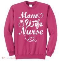 Mom Wife Nurse Sweatshirt thumb 0