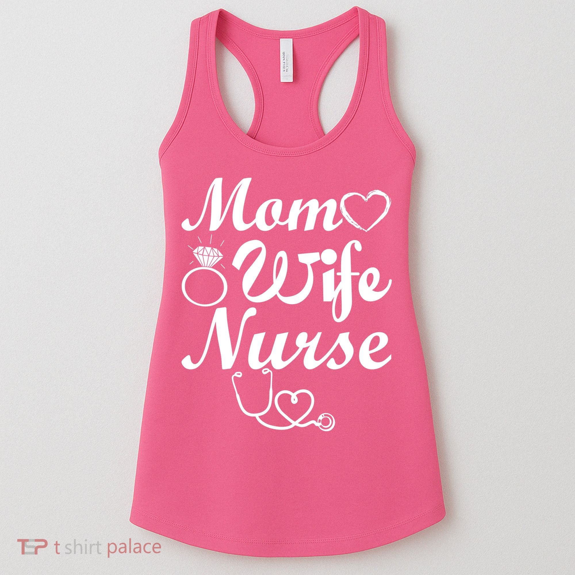 Mom Wife Nurse Women's Tank Top