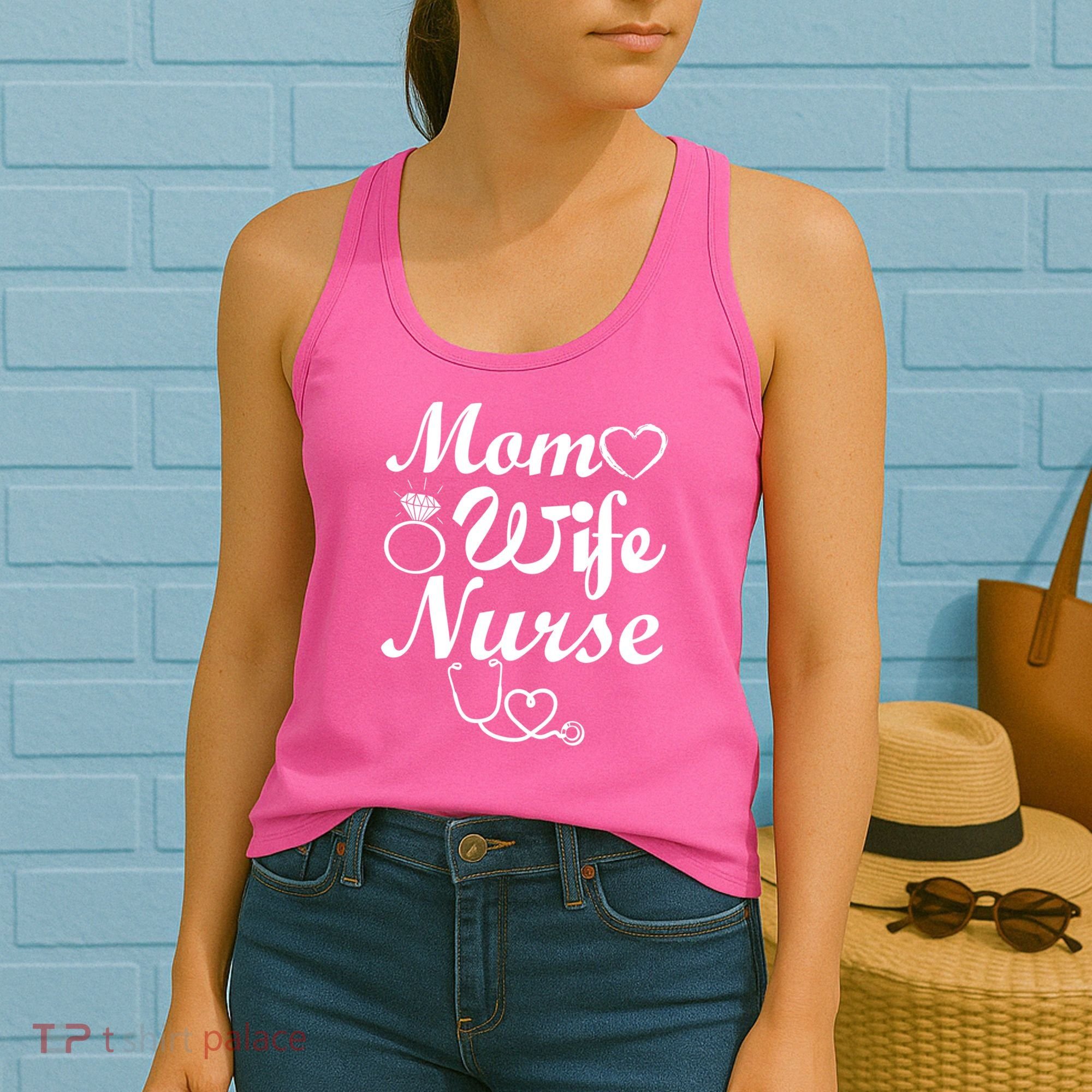 Mom Wife Nurse Women's Tank Top