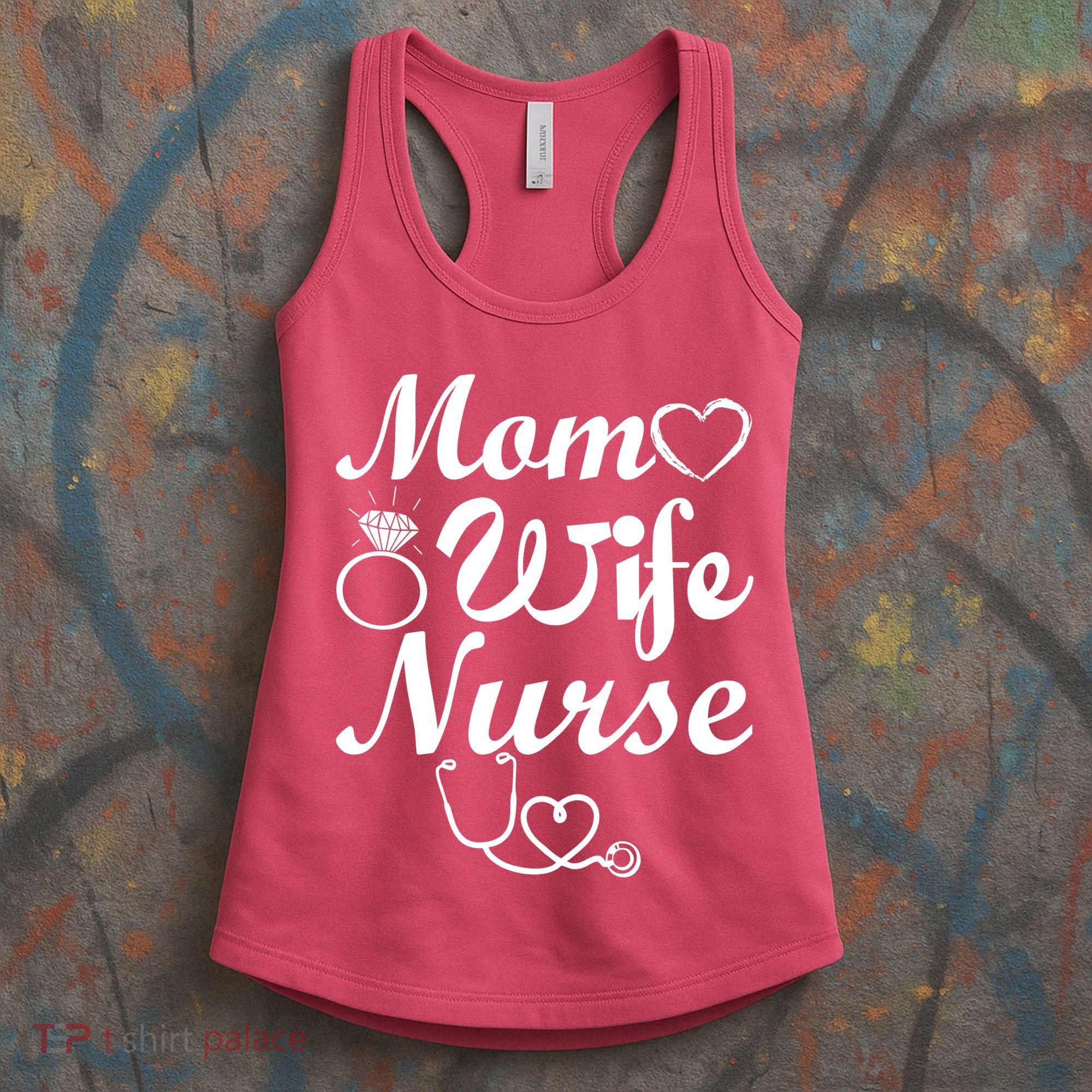 Mom Wife Nurse Women's Tank Top