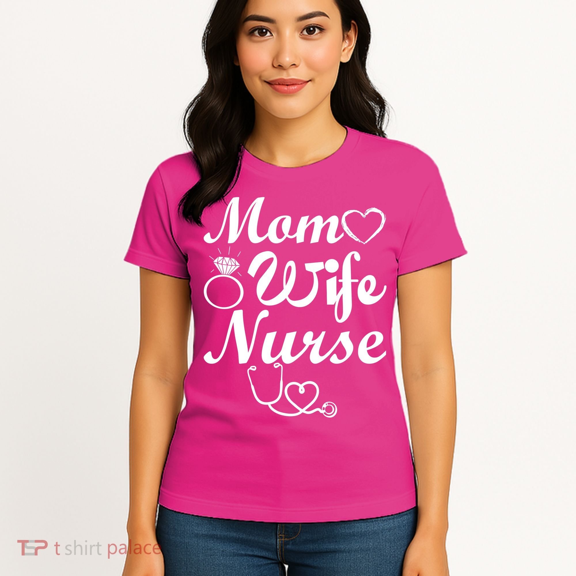 Mom Wife Nurse Women's T-Shirt