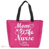 Mom Wife Nurse Tote Bag thumb 0