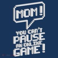 Mom You Can't Pause An Online Game Women's Hoodie thumb 2
