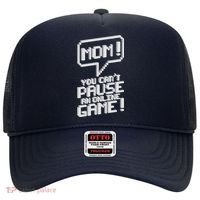 Mom You Can't Pause An Online Game Hat thumb 0