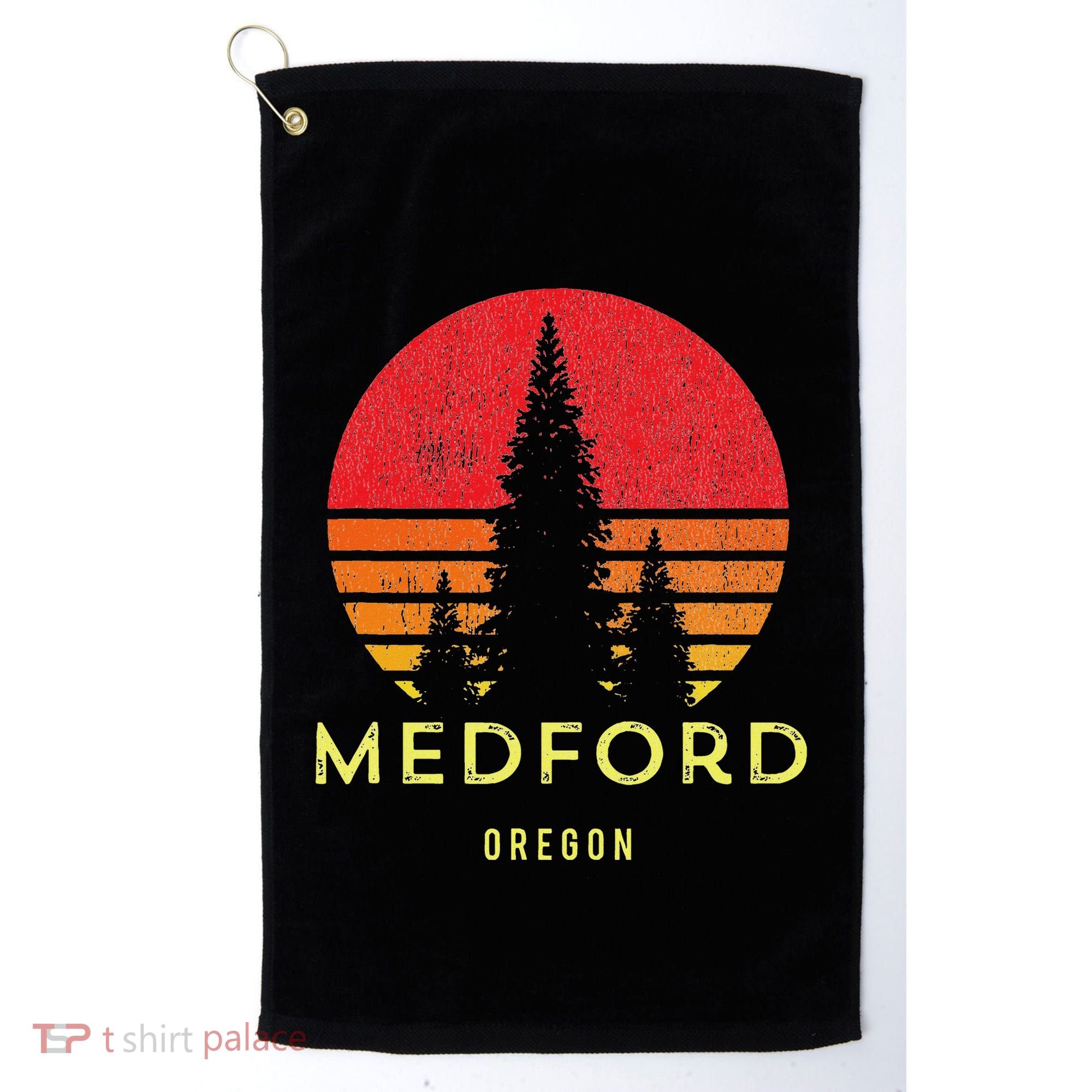 Medford Oregon Golf Towel