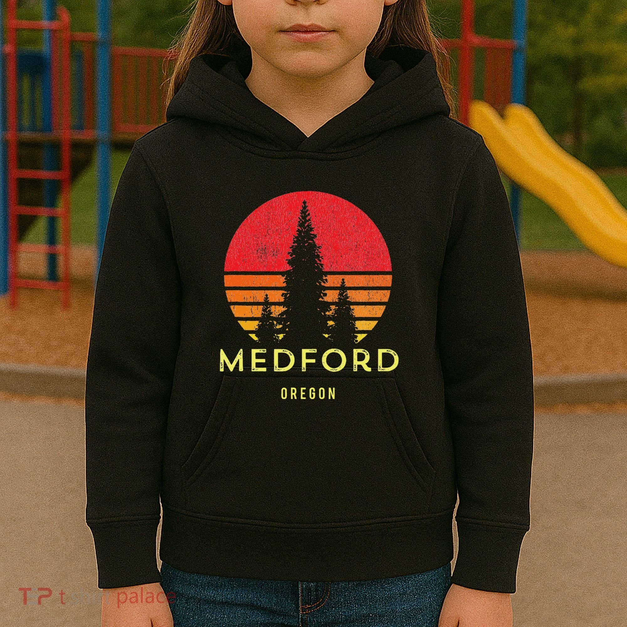 Medford Oregon Kids Hoodie
