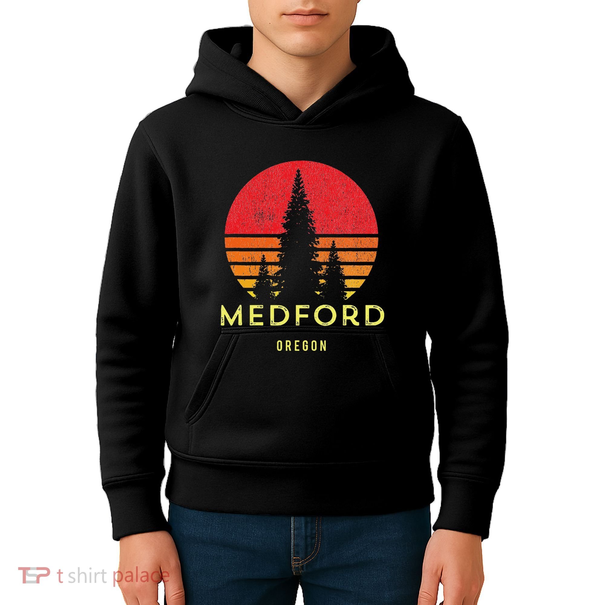 Medford Oregon Kids Hoodie