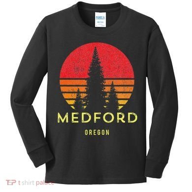 Medford Oregon Kids Long Sleeve Shirt