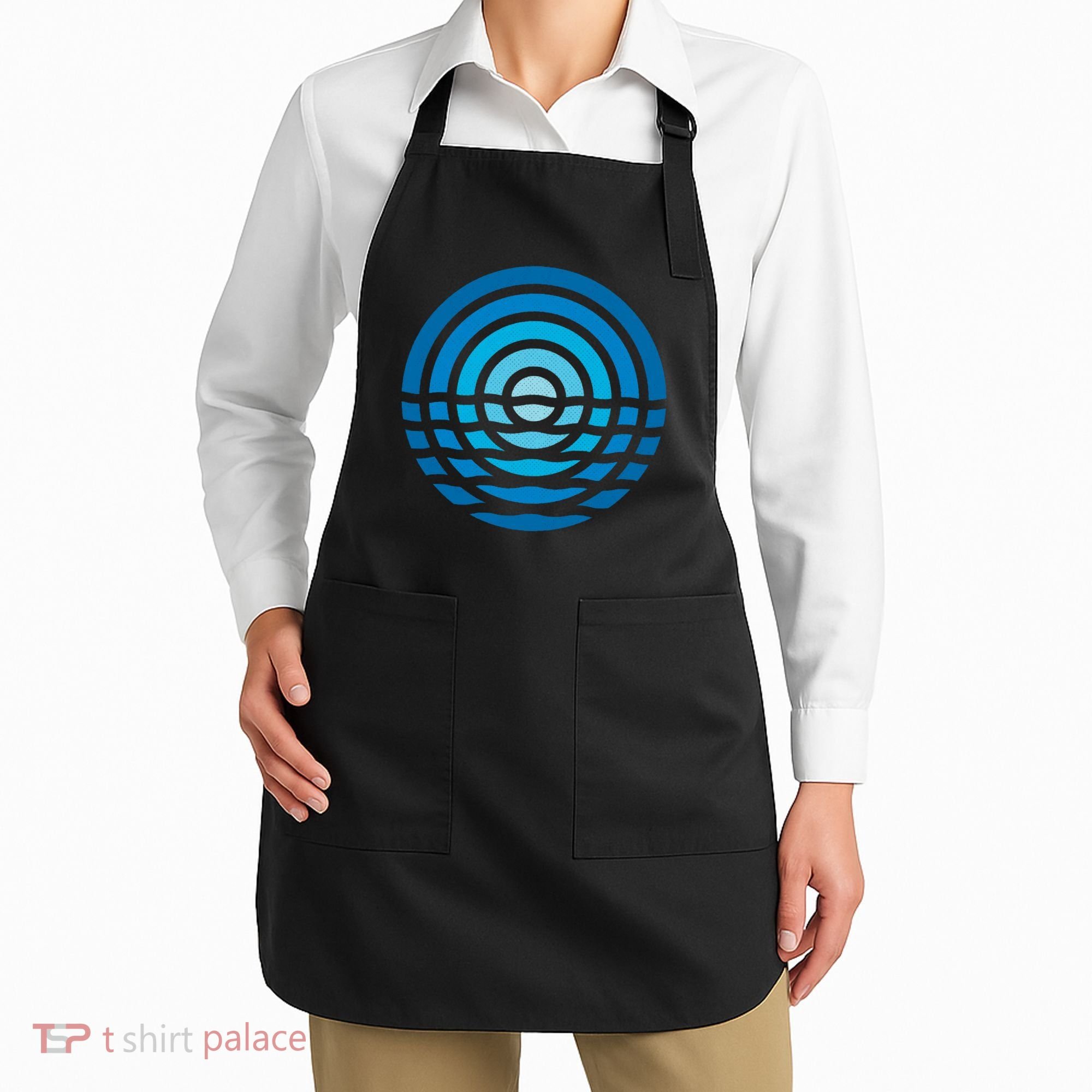 Moonrise Ocean Apron