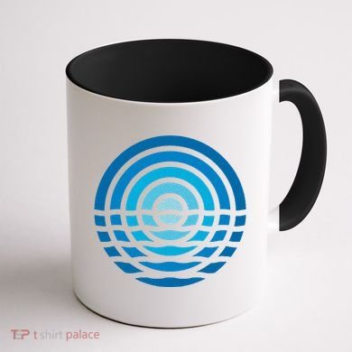 Moonrise Ocean Coffee Mug back