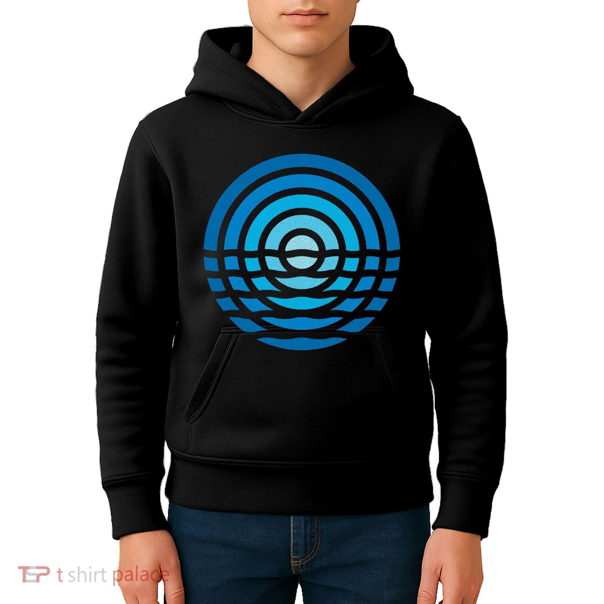 Moonrise Ocean Kids Hoodie