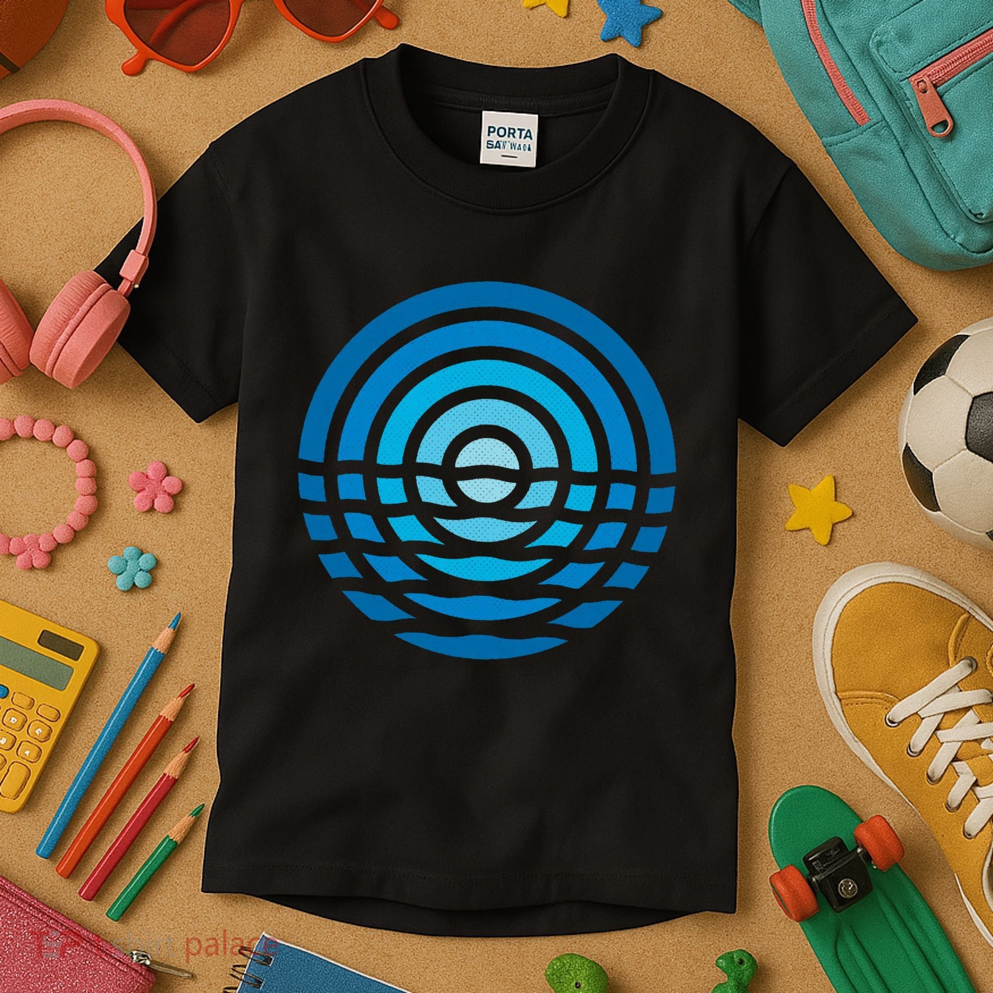 Moonrise Ocean Kids T-Shirt