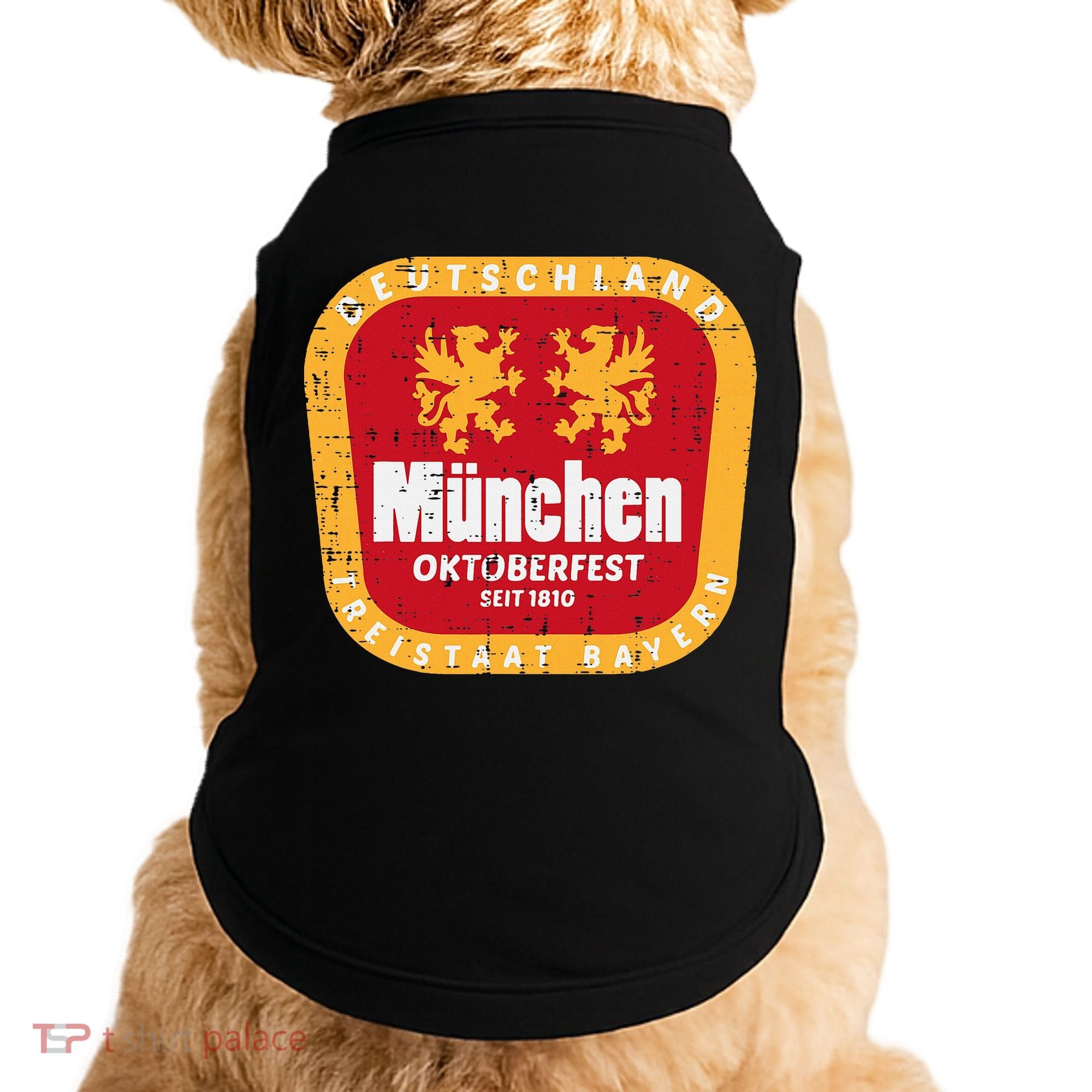 Munchen Oktoberfest Munich Bavarian Germany Doggie Tank