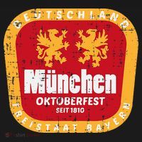 Munchen Oktoberfest Munich Bavarian Germany Apron thumb 3
