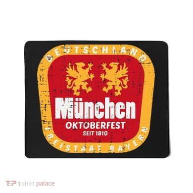 Munchen Oktoberfest Munich Bavarian Germany Mousepad