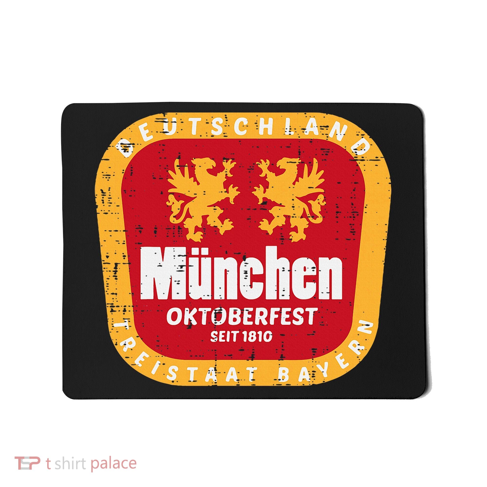 Munchen Oktoberfest Munich Bavarian Germany Mousepad