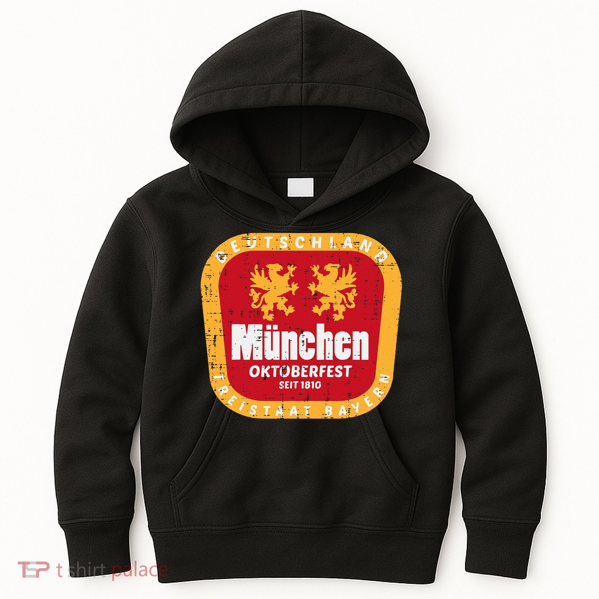 Munchen Oktoberfest Munich Bavarian Germany Kids Hoodie