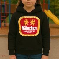 Munchen Oktoberfest Munich Bavarian Germany Kids Hoodie thumb 3