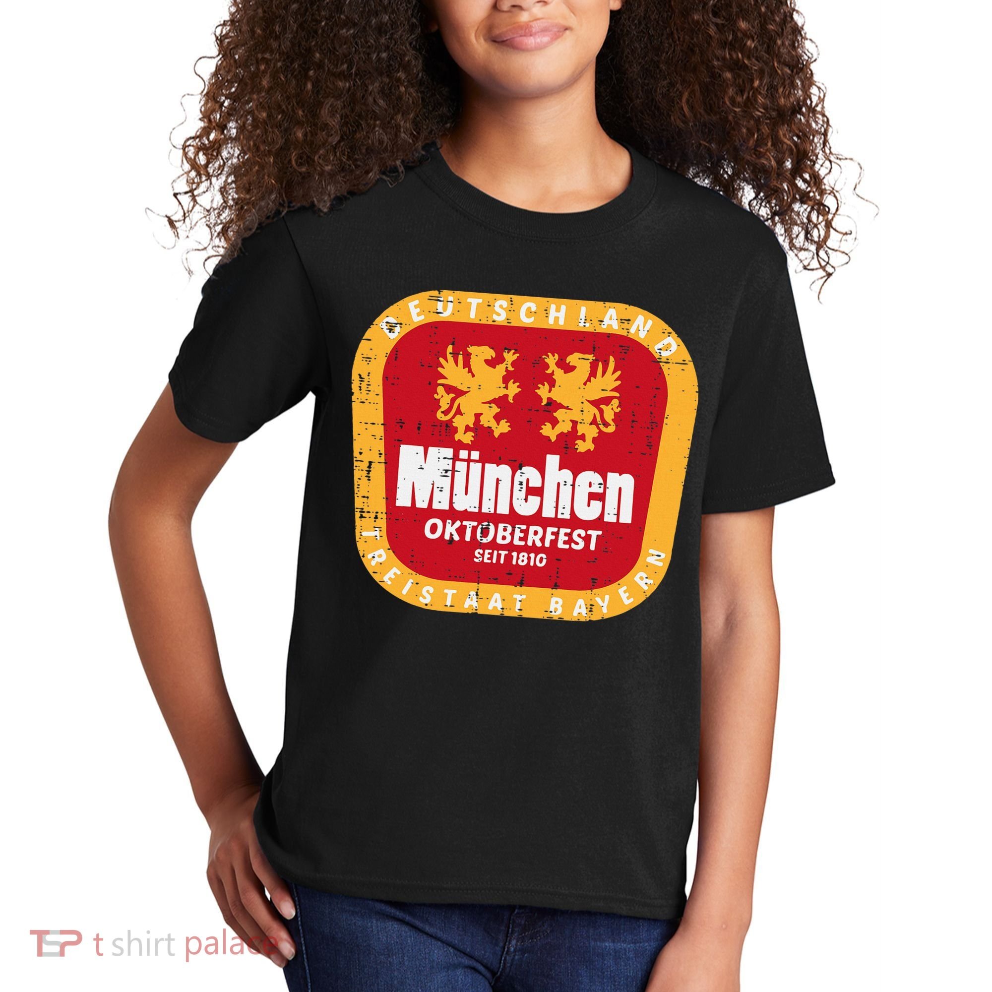 Munchen Oktoberfest Munich Bavarian Germany Kids T-Shirt