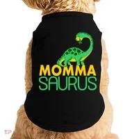 Momma Saurus Mommasaurus Dinosaur Cute Mom Doggie Tank thumb 0