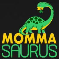 Momma Saurus Mommasaurus Dinosaur Cute Mom Backpack thumb 2