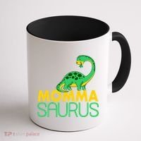 Momma Saurus Mommasaurus Dinosaur Cute Mom Coffee Mug thumb 1