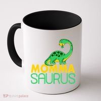 Momma Saurus Mommasaurus Dinosaur Cute Mom Coffee Mug thumb 0