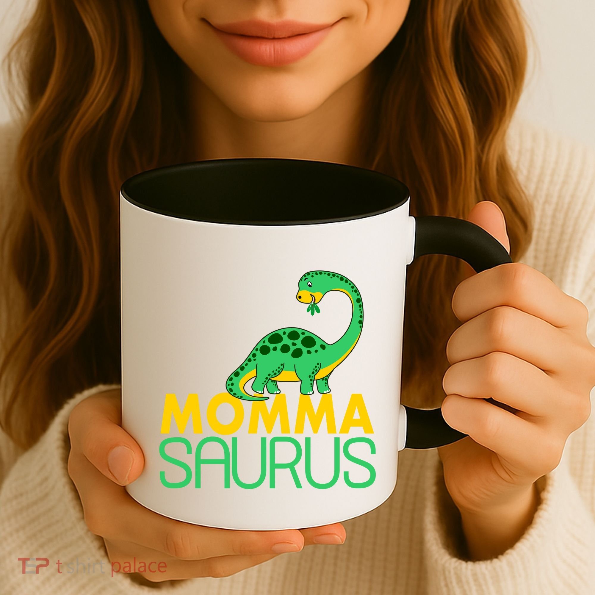 Momma Saurus Mommasaurus Dinosaur Cute Mom Coffee Mug