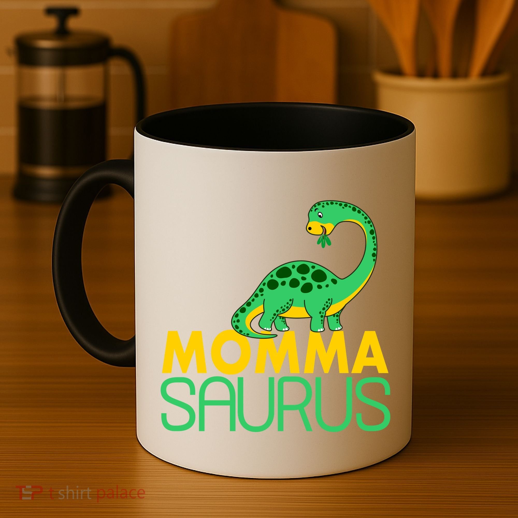 Momma Saurus Mommasaurus Dinosaur Cute Mom Coffee Mug