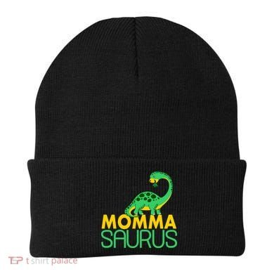 Momma Saurus Mommasaurus Dinosaur Cute Mom Beanie