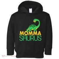 Momma Saurus Mommasaurus Dinosaur Cute Mom Toddler Hoodie thumb 0