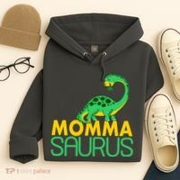 Momma Saurus Mommasaurus Dinosaur Cute Mom Hoodie thumb 4