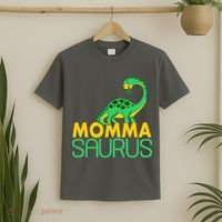 Momma Saurus Mommasaurus Dinosaur Cute Mom T-Shirt thumb 2