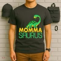 Momma Saurus Mommasaurus Dinosaur Cute Mom T-Shirt thumb 6