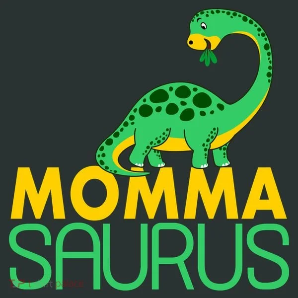 Momma Saurus Mommasaurus Dinosaur Cute Mom T-Shirt
