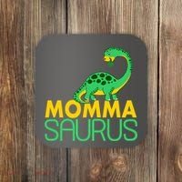 Momma Saurus Mommasaurus Dinosaur Cute Mom Coaster thumb 0