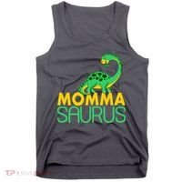 Momma Saurus Mommasaurus Dinosaur Cute Mom Tank Top thumb 0